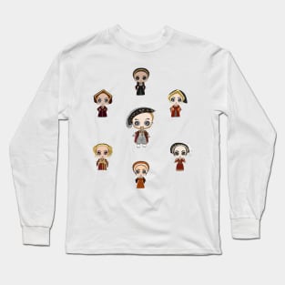 Henry VIII and his Six Wives Long Sleeve T-Shirt